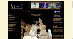 Desktop Screenshot of iceart.hu